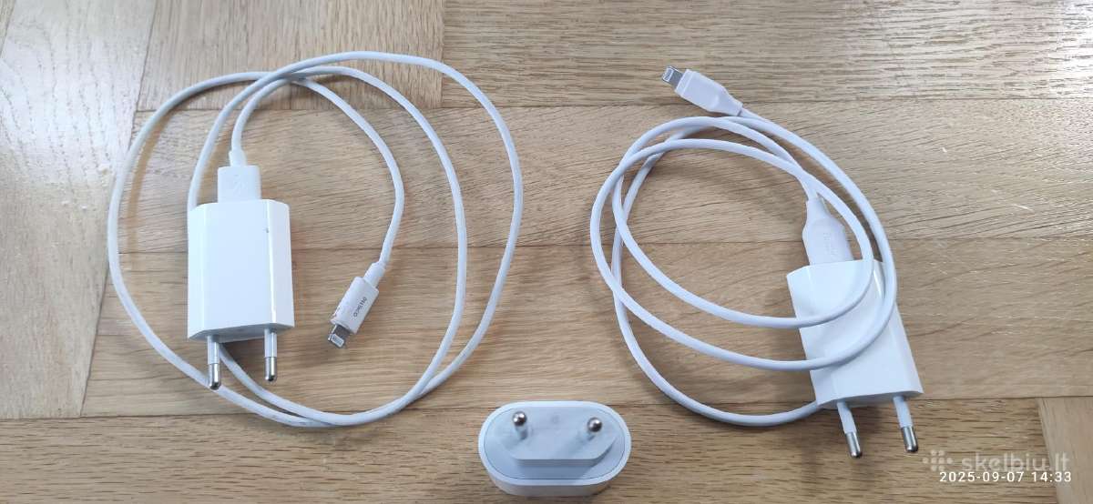 Originalus telefono pakrovėjai adapteriai