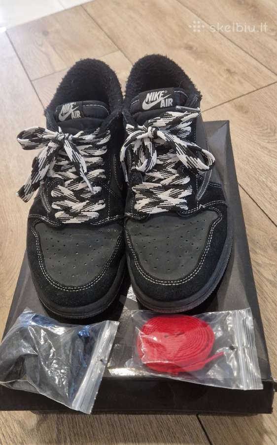Air Jordan 1 Retro Low Og Sp Travis Scott Black 43 - nuotraukos Nr. 2