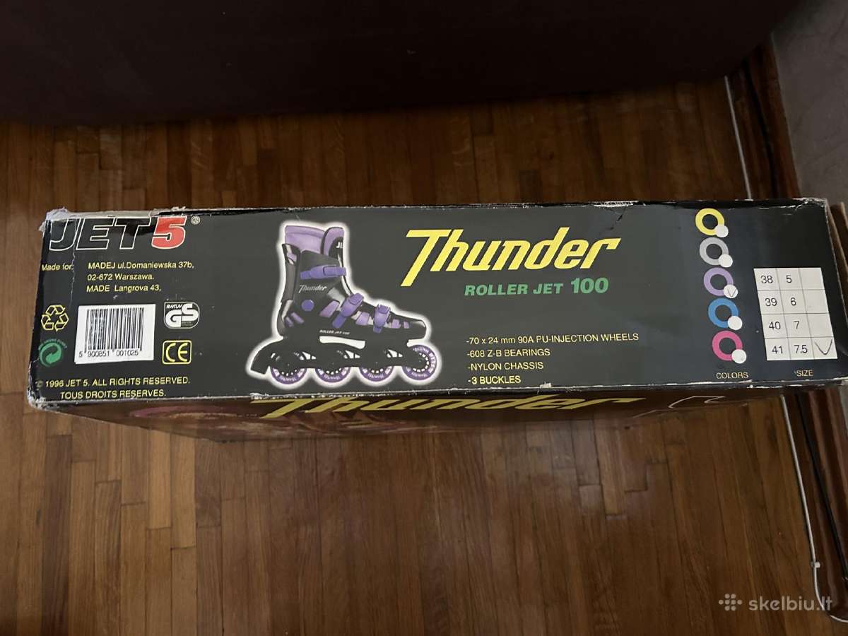 Riedučiai Thunder Jet 5 - nuotraukos Nr. 3