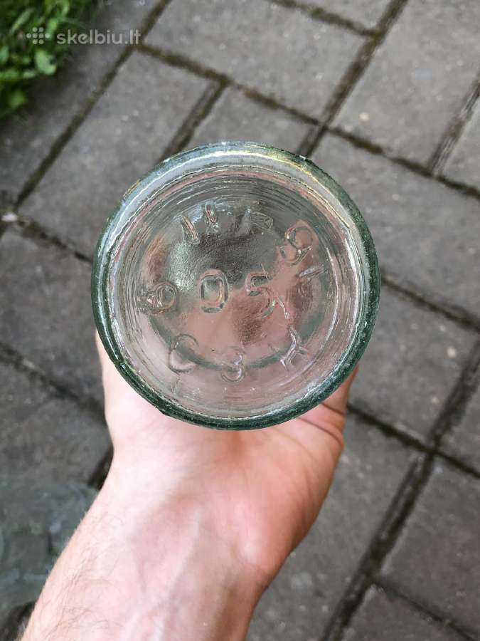Seni stikliniai pieno buteliai - nuotraukos Nr. 2