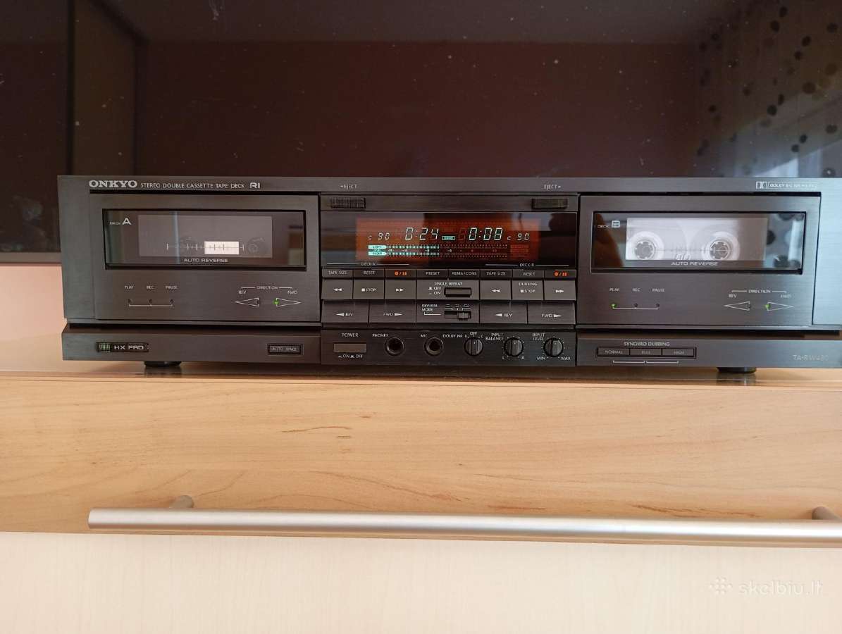 Onkyo Ta-rw490" - nuotraukos Nr. 5
