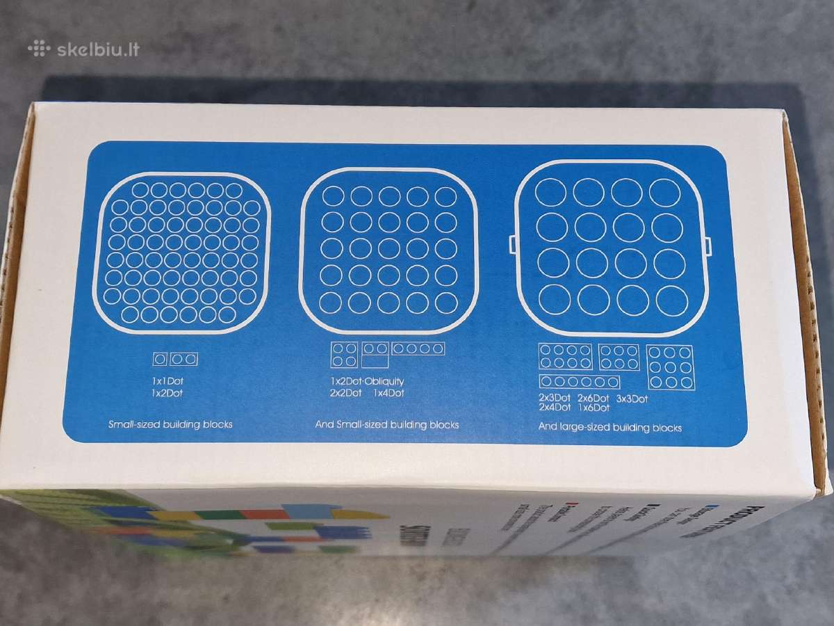 Kaladėlių rūšiavimo dėžutė – suderinama su Lego - nuotraukos Nr. 4
