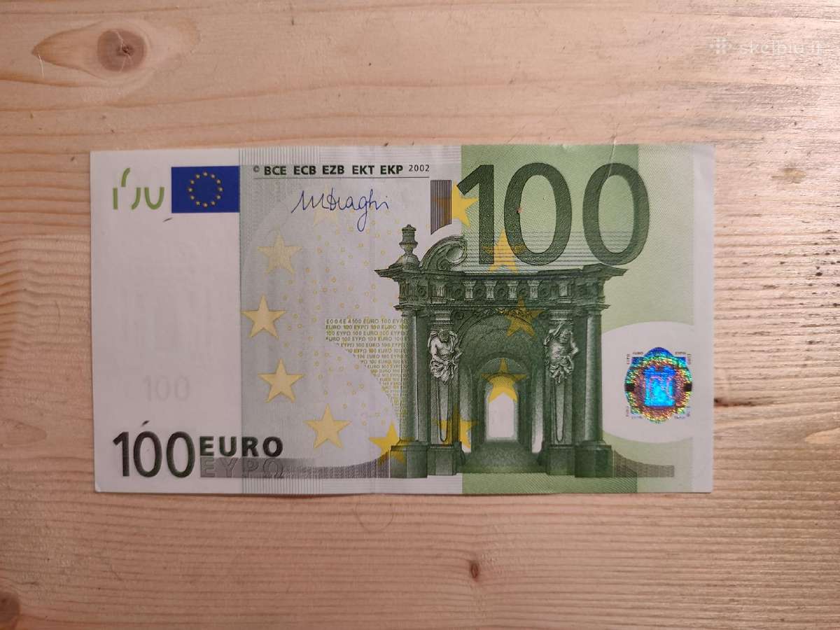 Parduodu 100 Eur 2002 m