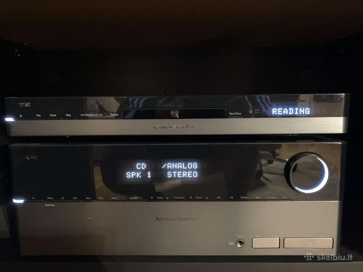 Harman Kardon Hk3490 ir Hd980 komplektas