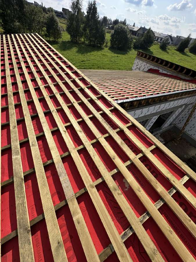Stogų dengimas, Skardiniai čerpiniai stogai, Velux - nuotraukos Nr. 10