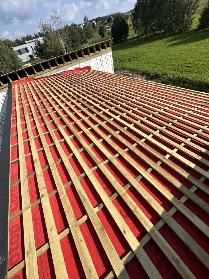 Stogų dengimas, Skardiniai čerpiniai stogai, Velux - nuotraukos Nr. 18