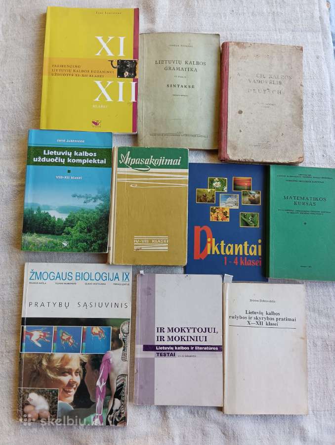Seni mokykliniai vadovėliai 2 - nuotraukos Nr. 17