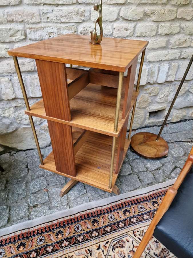 Vintažinė Art Deco riešutmedžio etažerė/karuselė - nuotraukos Nr. 9