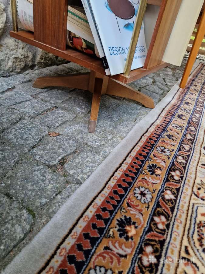 Vintažinė Art Deco riešutmedžio etažerė/karuselė - nuotraukos Nr. 24