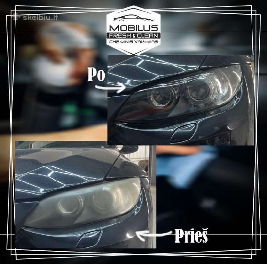 Mobilus cheminis valymas automobiliams - nuotraukos Nr. 3