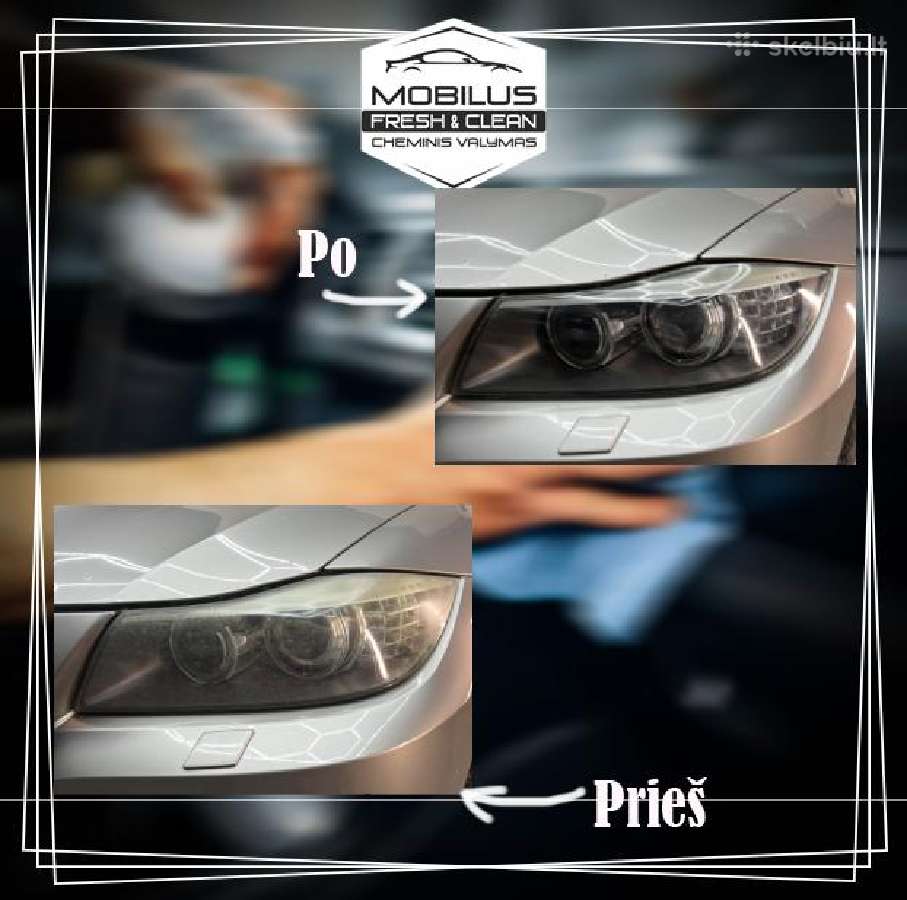 Mobilus cheminis valymas automobiliams - nuotraukos Nr. 7