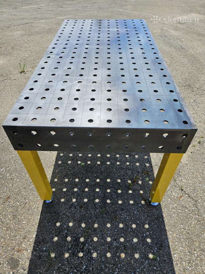 Suvirinimo stalas 2000x1000x200 plokštė 8, D28 - nuotraukos Nr. 5