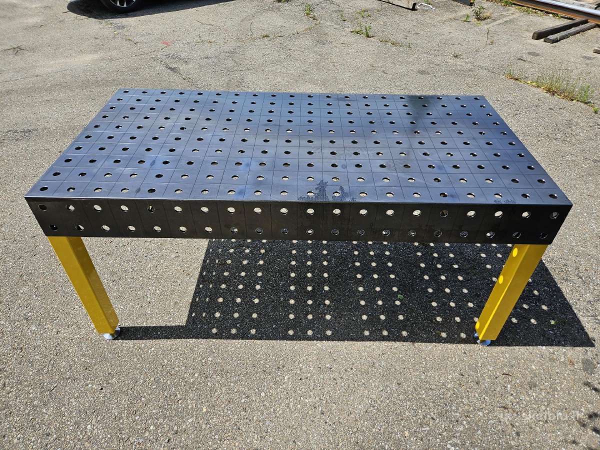 Suvirinimo stalas 2000x1000x200 plokštė 8, D28 - nuotraukos Nr. 7