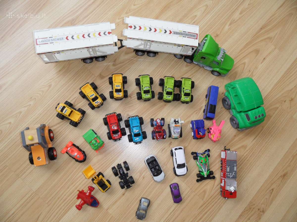 Automodeliukai vaikiski po 3e
