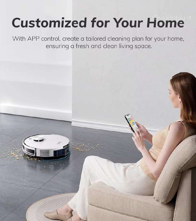 A30 Pro Robotas dulkių siurblys išsivalymo stotelė - nuotraukos Nr. 13