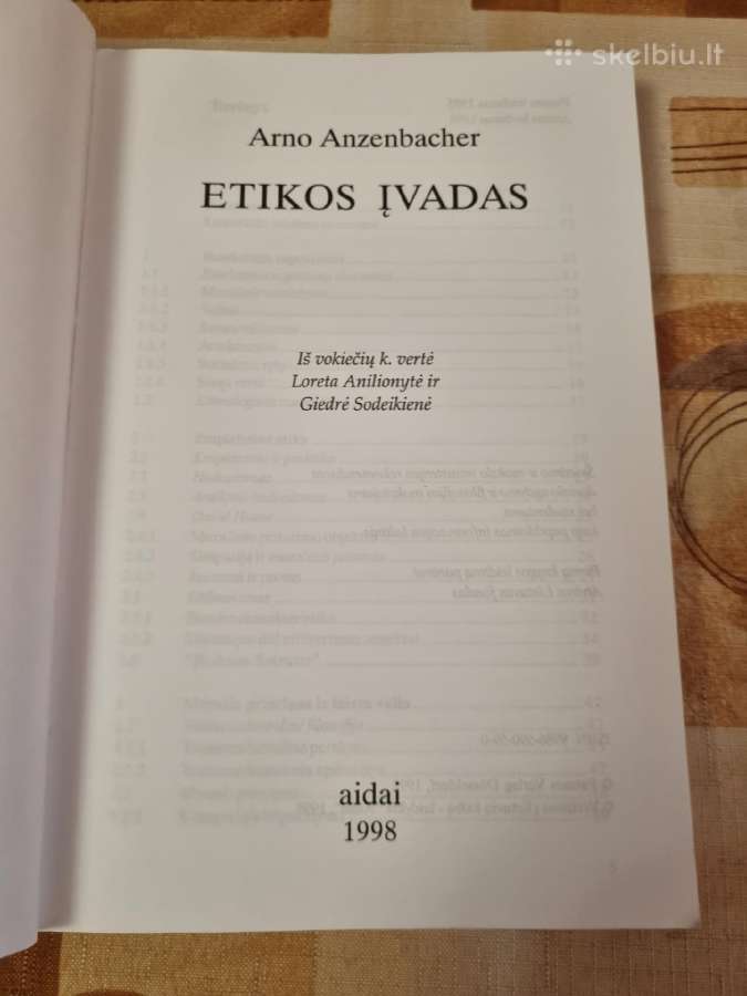 Etikos įvadas - nuotraukos Nr. 2