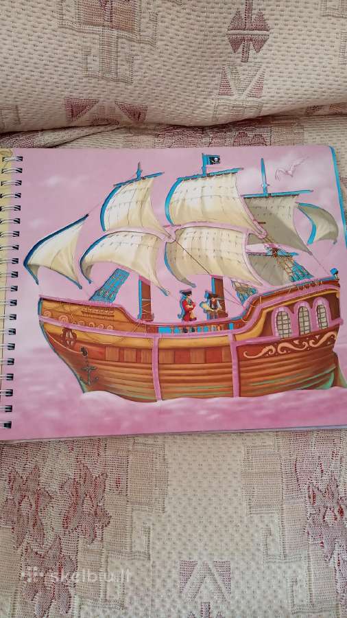 Piratai , Apvedžiok ir nuspalvink - nuotraukos Nr. 4
