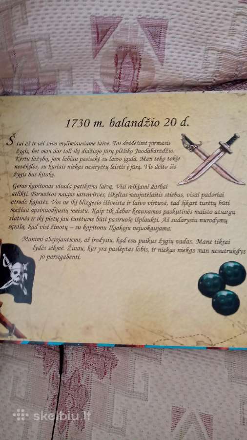 Piratai , Apvedžiok ir nuspalvink - nuotraukos Nr. 5