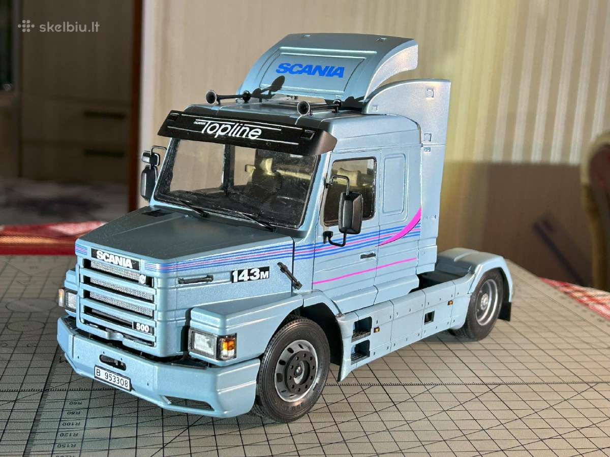 Parduodu vilkiko Scania T143m 500 Topline modelį.