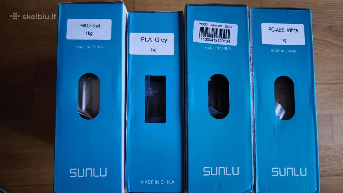 Sunlu 3D filamentas 1.75 mm (naujas, vakuume 1 kg)
