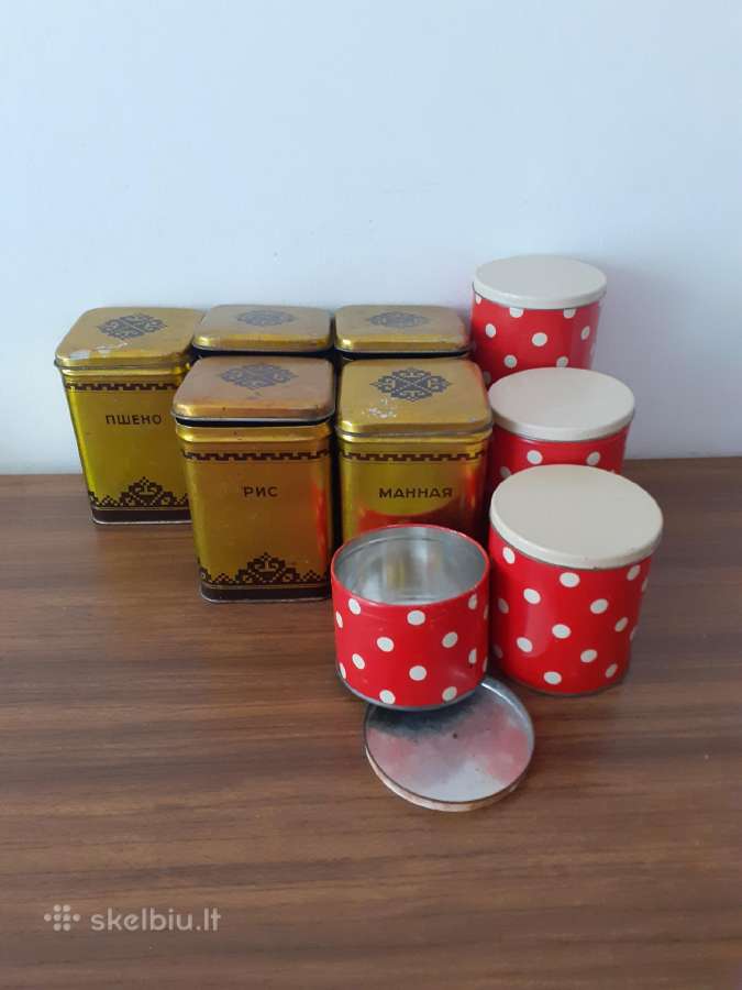 Sovietiniai indai biriems produktams