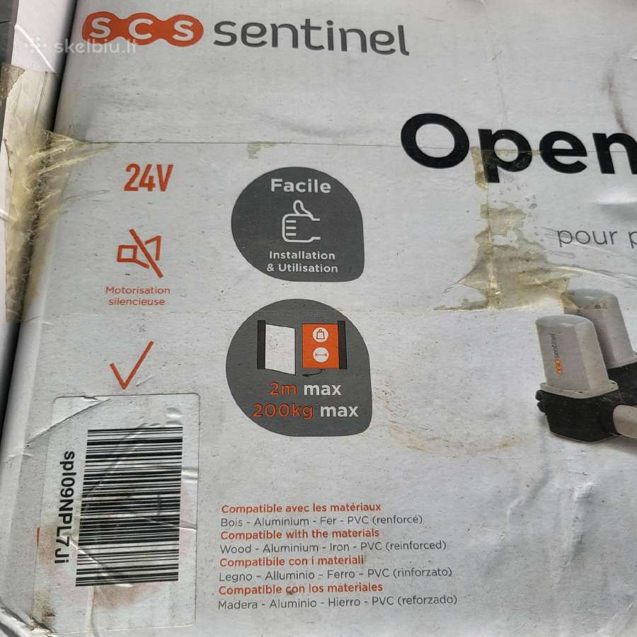 Naujas sentinel vartu automatikos komplektas