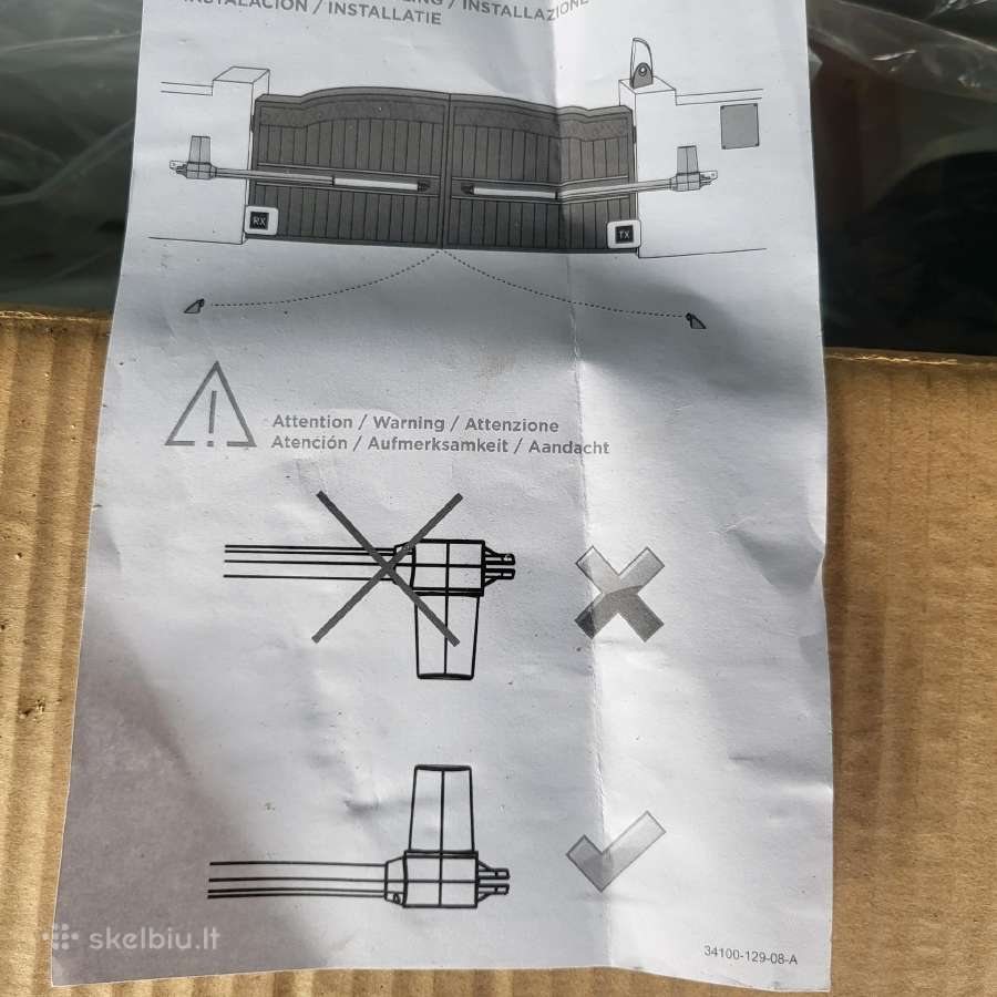 Naujas sentinel vartu automatikos komplektas - nuotraukos Nr. 3