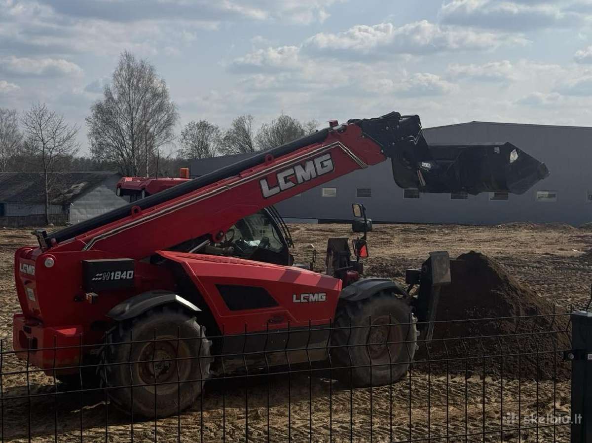 Teleskopinio krautuvo Lgmg H1840 („manitou“) nuoma