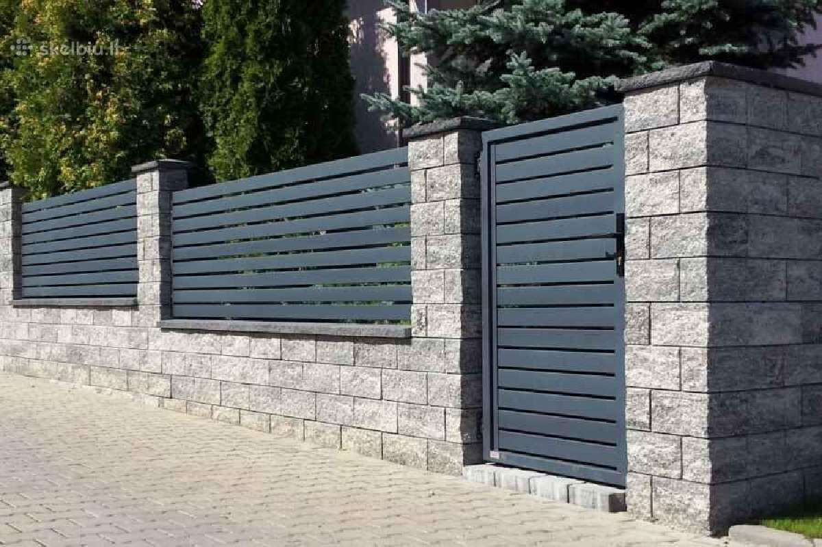 Kokybiškos metalinės tvoros - nuotraukos Nr. 6