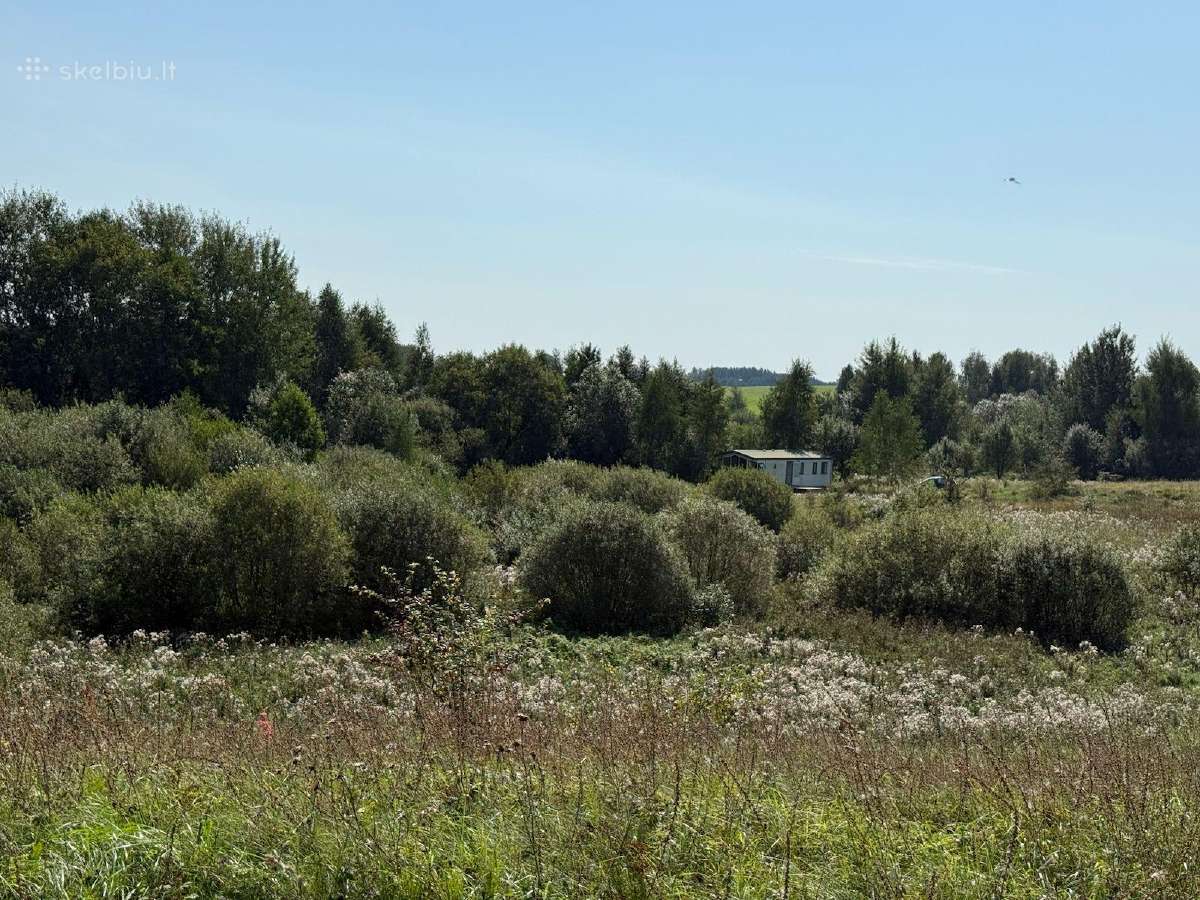 66a. sklypas tarp dviejų ežerų su mobiliuoju namu - nuotraukos Nr. 6