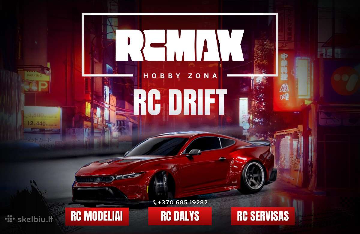 Rcmax – vienintelė RC drift trasa Lietuvoje!