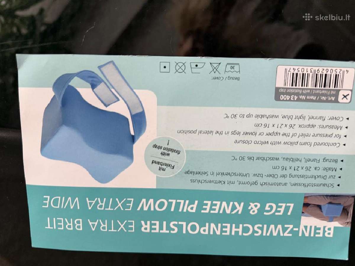 Parduodama Prisegama Pagalvėlė kojoms