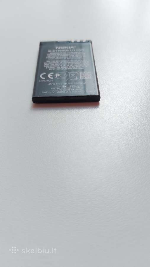 Mob.tel. Nokia baterija bl-4ct - nuotraukos Nr. 6