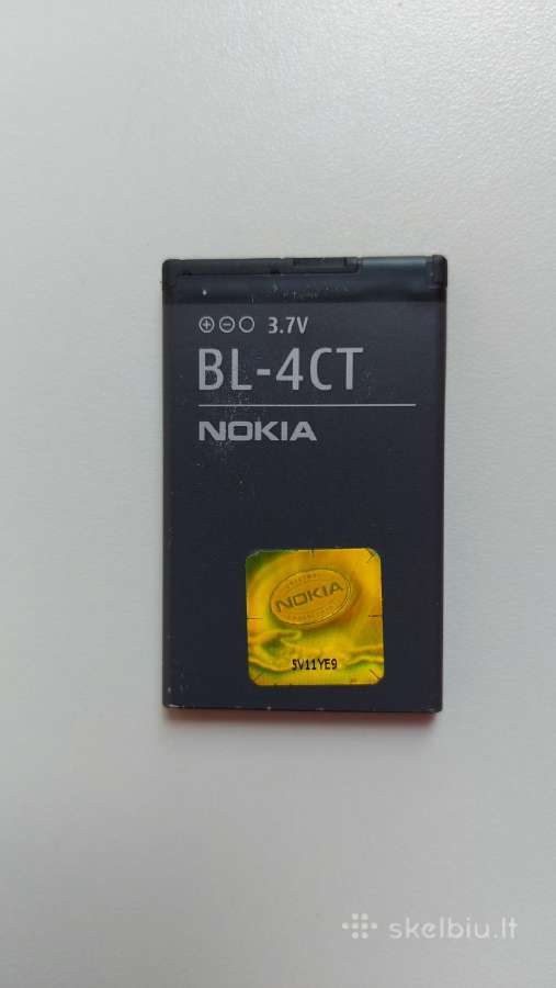 Mob.tel. Nokia baterija bl-4ct - nuotraukos Nr. 7
