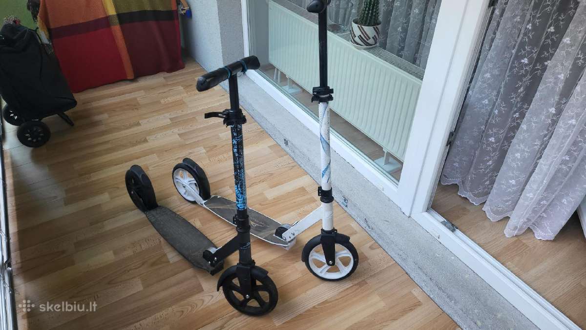 2 paspirtukai, tinka vaikams ir suaugusiems - nuotraukos Nr. 4