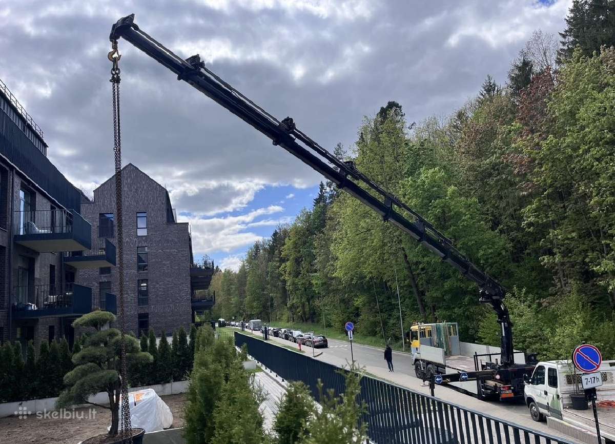 Fiskaro manipuliatorius sunkvežimis kranas nuoma - nuotraukos Nr. 8