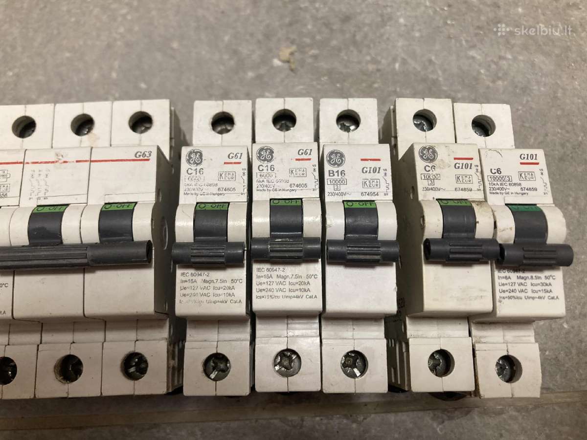 Parduodami naudoti automatai