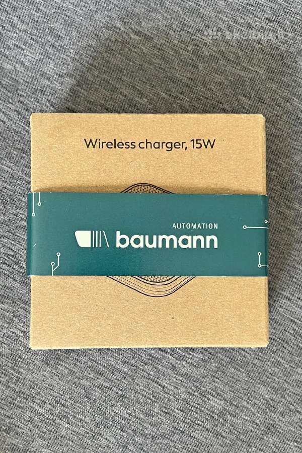 Bambukinis 15 W belaidis įkroviklis