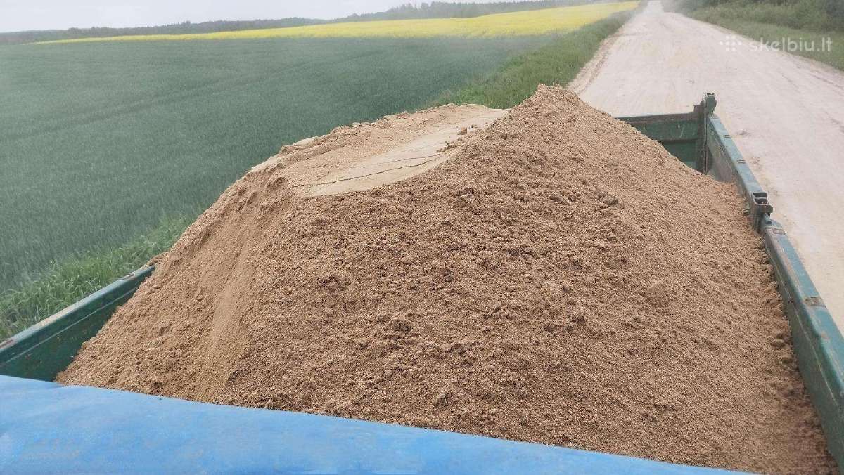 Smėlis, žvyras, juodžemis ,skalda, atsijos - nuotraukos Nr. 2