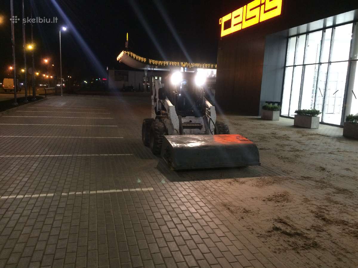 Tralo,ekskavatoriaus,bobcat nuoma Su Priedais - nuotraukos Nr. 10