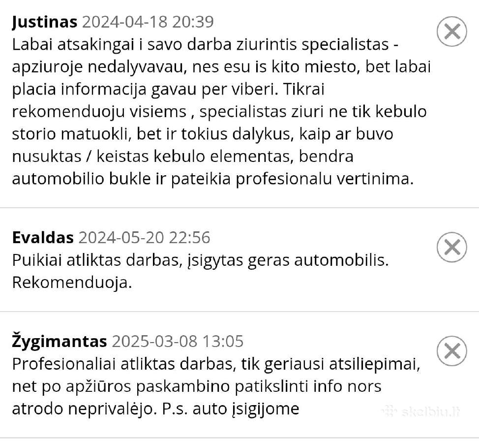 Autopatikra prieš pirkimą Vilniuje - nuotraukos Nr. 24