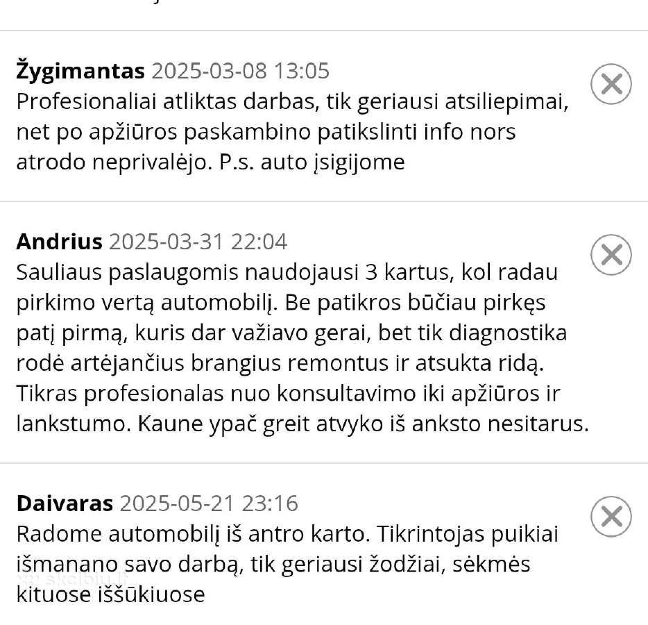 Autopatikra prieš pirkimą Vilniuje - nuotraukos Nr. 25