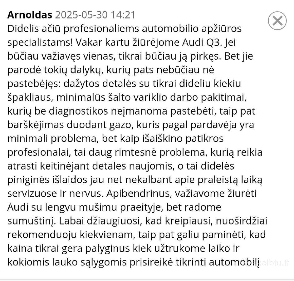 Autopatikra prieš pirkimą Vilniuje - nuotraukos Nr. 26