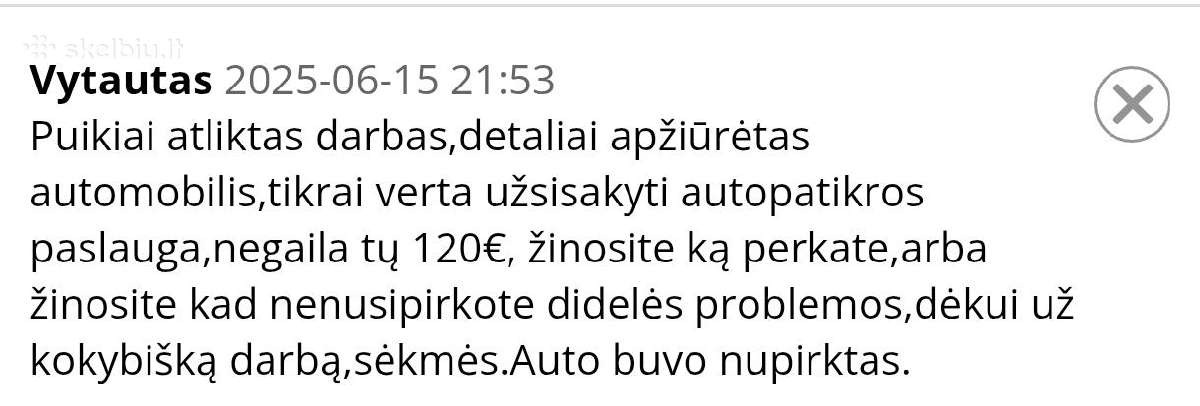 Autopatikra prieš pirkimą Vilniuje - nuotraukos Nr. 27