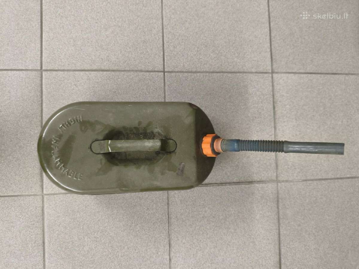 Kanistras metalinis 10ltr - nuotraukos Nr. 2