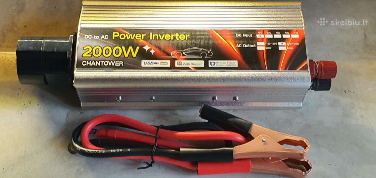 2000w – Dc į Ac keitiklis inverteris