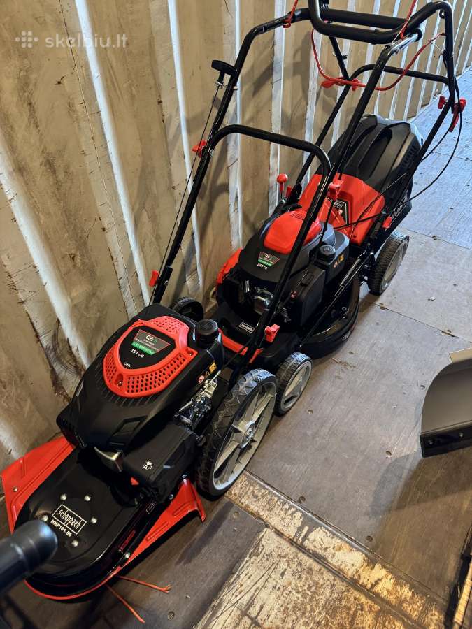 Benzininis trimeris su ratais Hmp161-56 Scheppach - nuotraukos Nr. 4