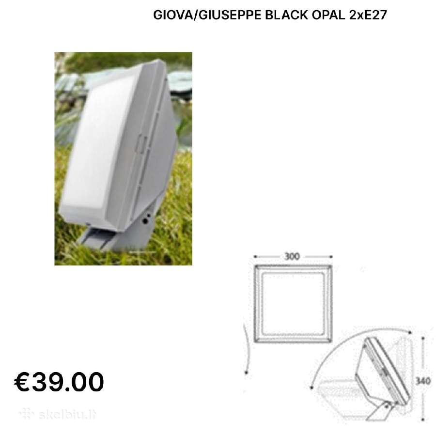 Išpardavimas! Lauko šviestuvai "Fumagalli" - nuotraukos Nr. 29