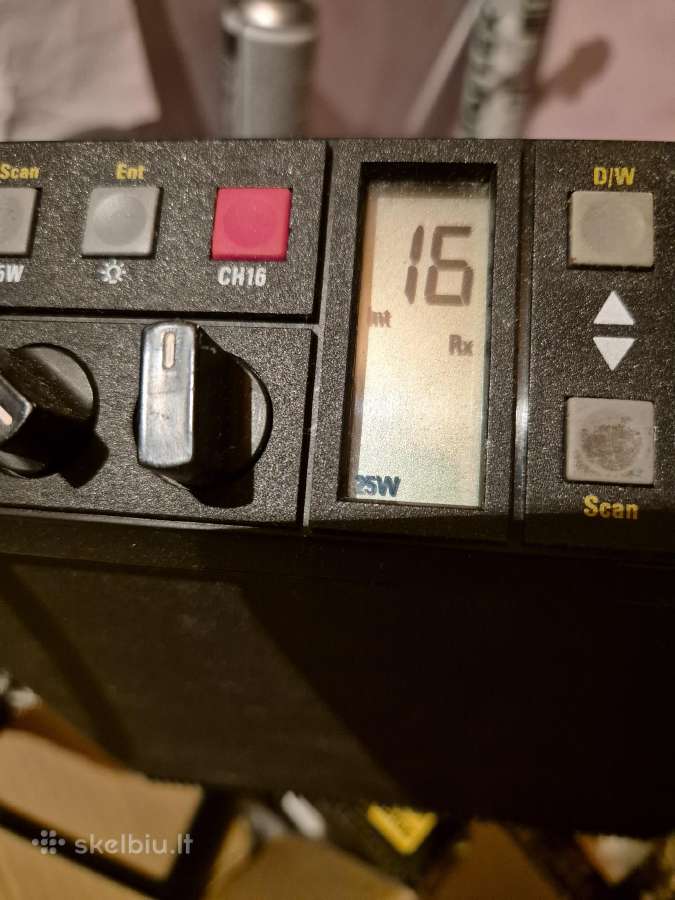 Jūrinės racijos Vhf - nuotraukos Nr. 3