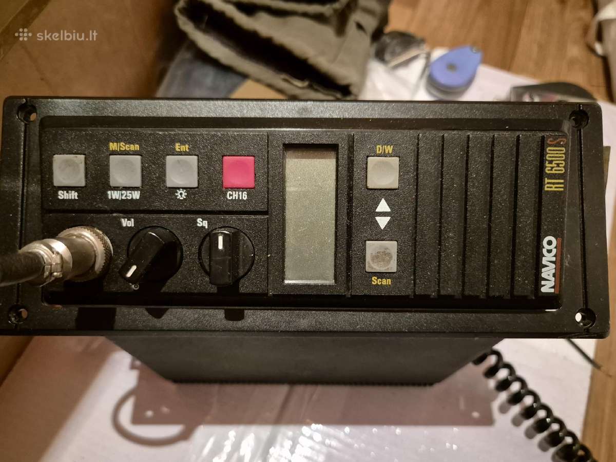 Jūrinės racijos Vhf - nuotraukos Nr. 6